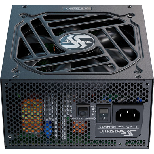 Seasonic vertex px-850 modulaire 850 watt voeding (zwart, 1x 12v-2x6, 3x pcie)
