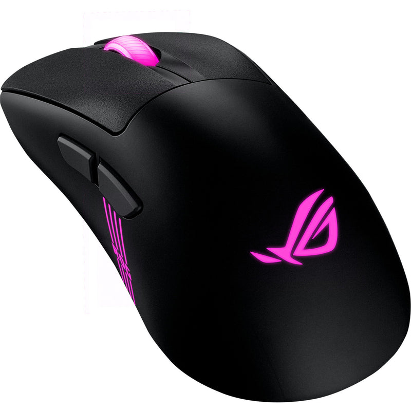 Afbeelding laden in galerijviewer, Asus rog keris ii origin gaming mouse (zwart, 42.000 dpi, rgb, usb, 2.4ghz, bluetooth)
