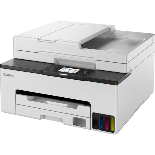 Canon maxify gx2051 all-in-one inkjetprinter met faxfunctie (wit, printen, kopiëren, scannen, faxen, wi-fi)