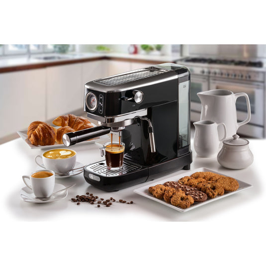 Ariete moderna espresso slim 1381 12 espressomachine (zwart)