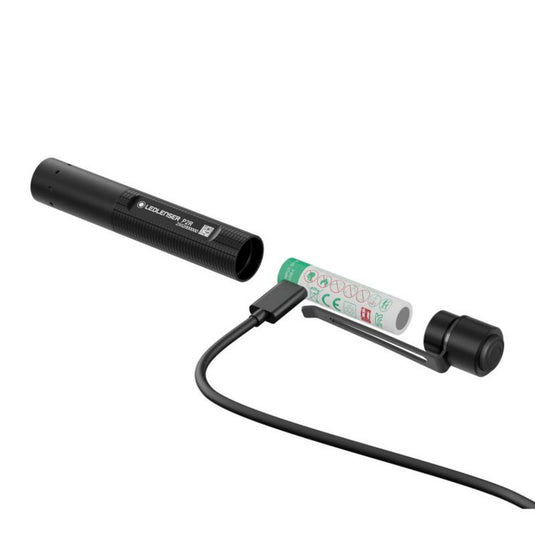 Ledlenser p2r zaklamp (zwart, 200 lm, 6000-7500k)