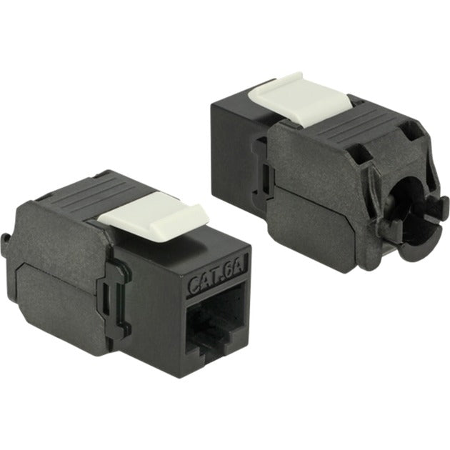 Afbeelding laden in galerijviewer, Delock keystone module rj45 jack > lsa cat.6a utp (zwart)
