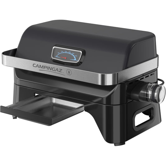 Campingaz attitude 2go electric elektrische barbecue (zwart zilver, 2000 watt)