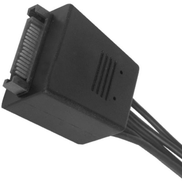 Afbeelding laden in galerijviewer, Silverstone sst-cp06-e4, 1x 15-pin-sata > 4x 15-pin-sata kabel
