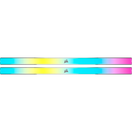 Corsair 48 gb ddr5-6000 kit werkgeheugen (zwart, cmh48gx5m2e6000c36, vengeance rgb, xmp 3.0)