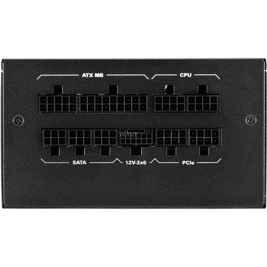 Sharkoon rebel p20 modulaire 1000 watt voeding (zwart, 1x 12vhpwr, 4x pcie)