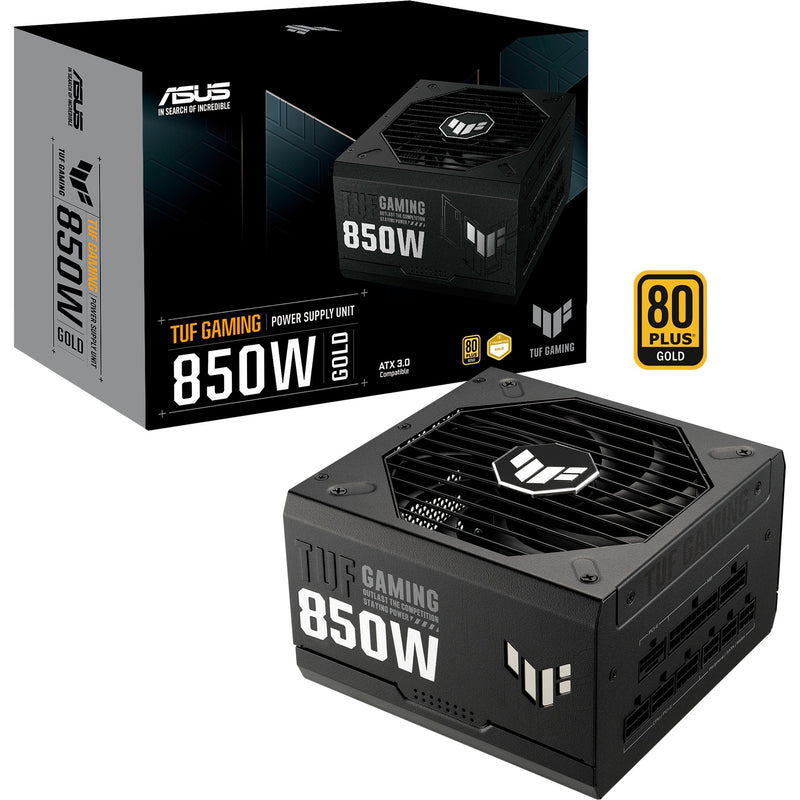 Afbeelding laden in galerijviewer, Asus tuf gaming gold modulaire 850 watt voeding (zwart, 1x 12v-2x6, 3x pcie)

