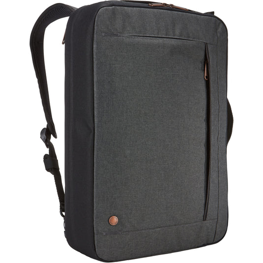 Case logic era 15.6 hybrid briefcase eracv-116-obsidian laptoptas (donkergrijs)