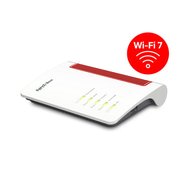 Fritz! box 4630 edition international router (wit rood, mesh wi-fi, 2.5 gbit s)