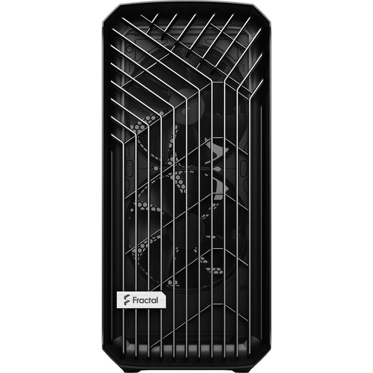 Fractal design torrent black solid midi tower behuizing (zwart | 2x usb-a | 1x usb-c)