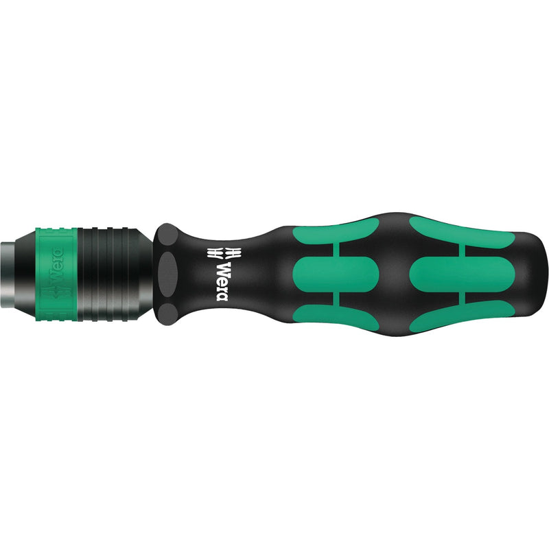 Afbeelding laden in galerijviewer, Wera bits-handhouder 813 r met rapidaptor bithouder schroevendraaier (zwart groen, 90mm)
