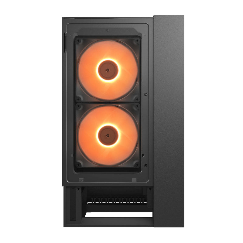 Afbeelding laden in galerijviewer, Cougar omnyx midi tower behuizing (zwart | 4x usb-a | 2x usb-c | tempered glass)
