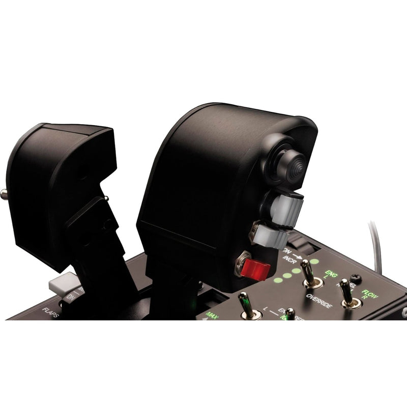 Afbeelding laden in galerijviewer, Thrustmaster hotas warthog joystick en throttle gaming hotas (zwart zilver, pc)
