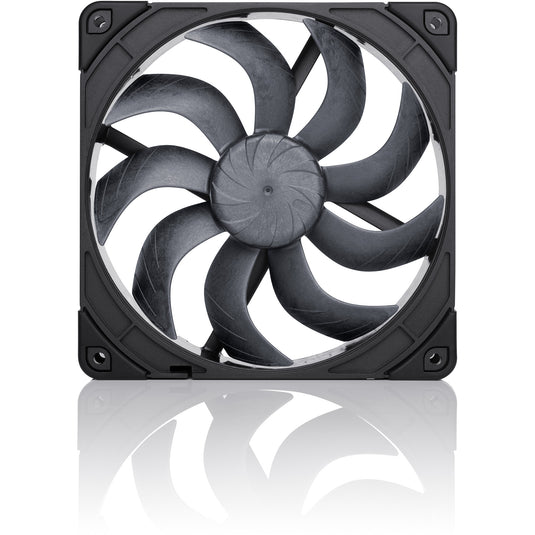 Noctua nf-a14x25 g2 pwm chromax.black case fan (zwart, 140 x 140 x 25 mm)