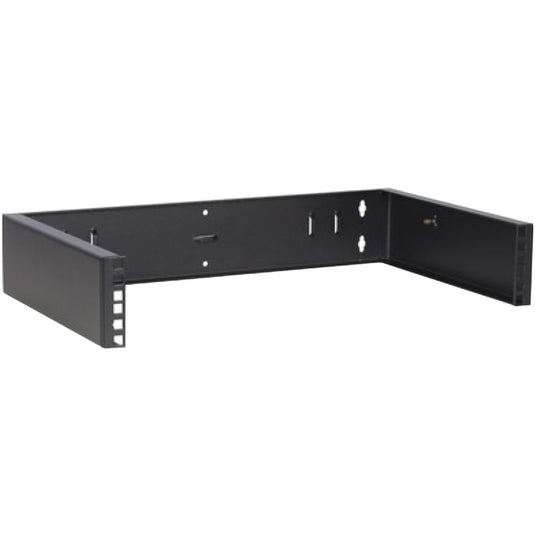 Dsi 2u wall mount bracket - ds-wmb2-m server rack (zwart, 520 x 300 x 90 mm)