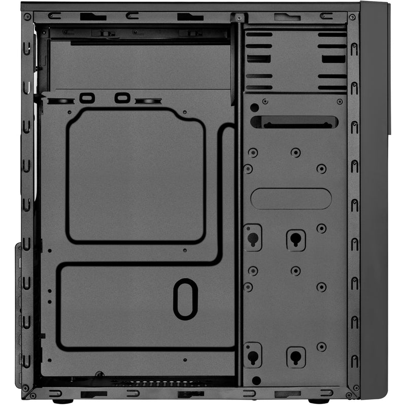 Afbeelding laden in galerijviewer, Silverstone sst-ps13b midi tower behuizing (zwart | 2x usb-a)
