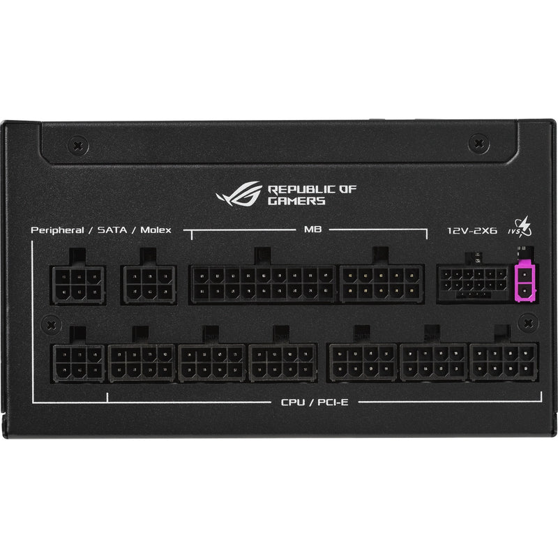 Afbeelding laden in galerijviewer, Asus rog strix platinum modulaire 1000 watt voeding (zwart, 1x 12v-2x6, 4x pcie)

