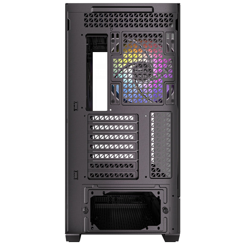 Afbeelding laden in galerijviewer, Antec c7 argb midi tower behuizing (zwart | 2x usb-a | 1x usb-c | tempered glass)
