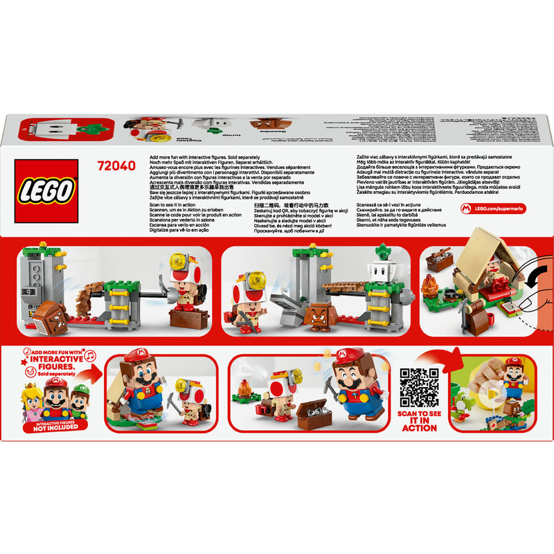 Afbeelding laden in galerijviewer, Lego super mario - toad-baas' kampeerplaats constructiespeelgoed (72040)
