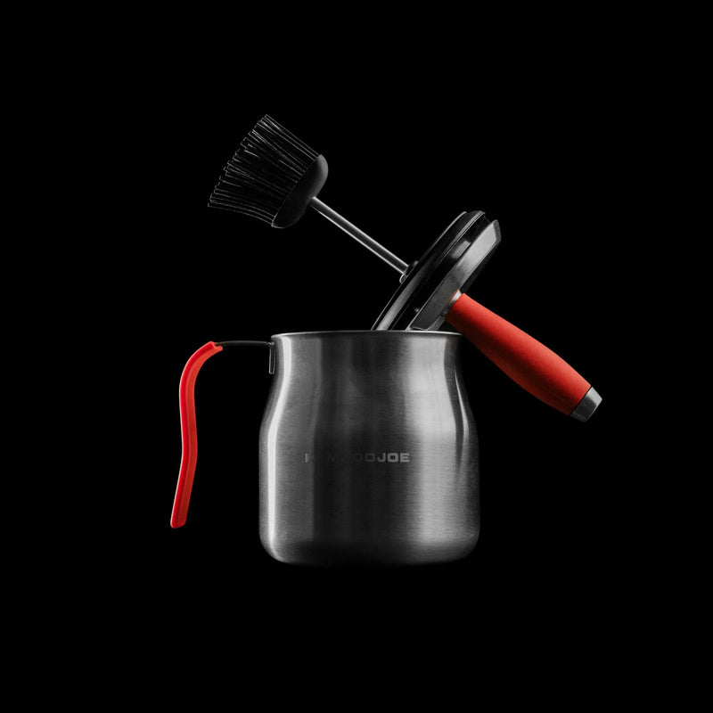 Afbeelding laden in galerijviewer, Kamado joe krafted steel basting pot (1 liter)
