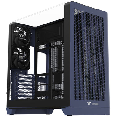 Thermaltake view 390 air future dusk midi tower behuizing (paars | 2x usb-a | 1x usb-c | tempered glass)