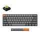 Keychron k9 max-h4 rgb mechanisch toetsenbord (zwart, us lay-out (qwerty), milk pom banana, 60%, rgb leds, double-shot pbt, hot swap, usb-c | 2.4 ghz | bluetooth 5.1)