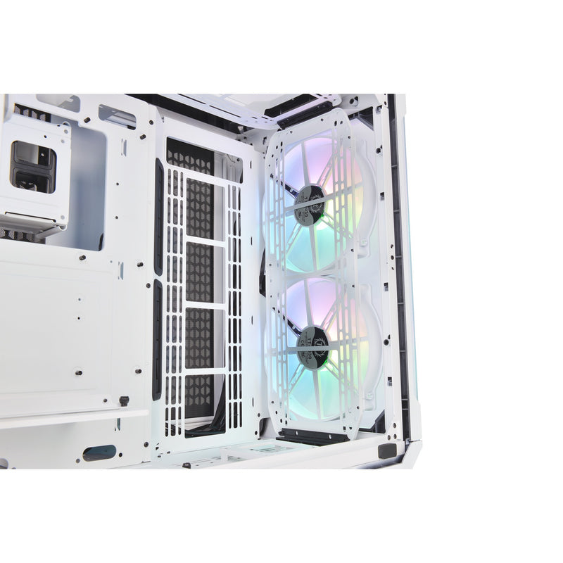 Afbeelding laden in galerijviewer, Thermaltake view 51 tg snow argb edition midi tower behuizing (wit | 4x usb-a | 1x usb-c | rgb | window)
