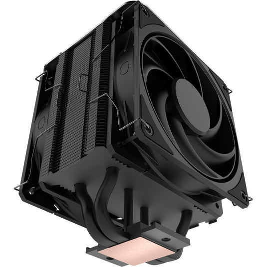 Cooler master v4 alpha 3dhp black cpu-koeler (zwart)