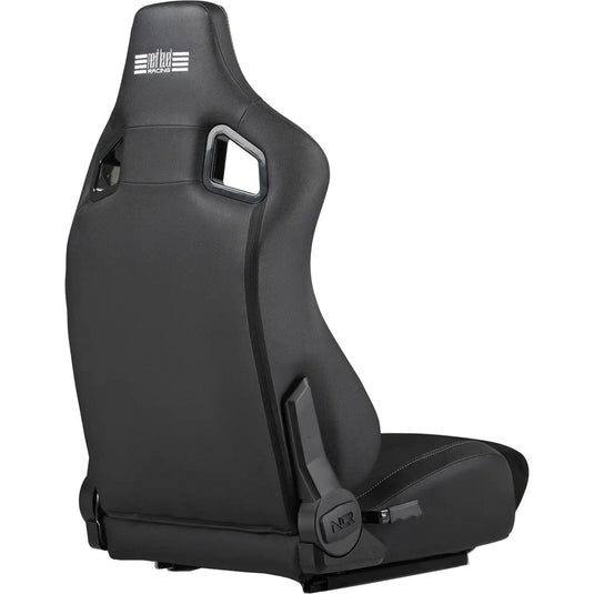 Next level racing ers4 elite reclining seat - pu leder suède edition gamestoel (zwart)