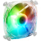 Sharkoon shark disc pwm rgb case fan (transparant, 120 x 120 x 25 mm)