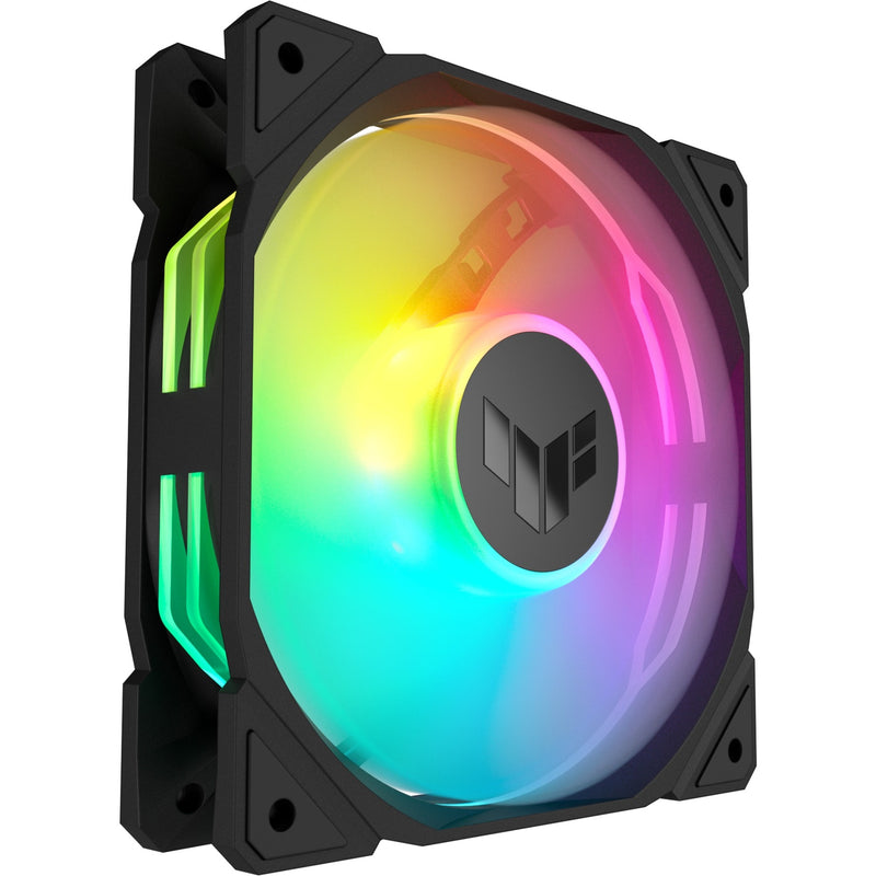 Afbeelding laden in galerijviewer, Asus tuf gaming tr120 argb case fan (zwart, 120 x 120 x 28 mm)
