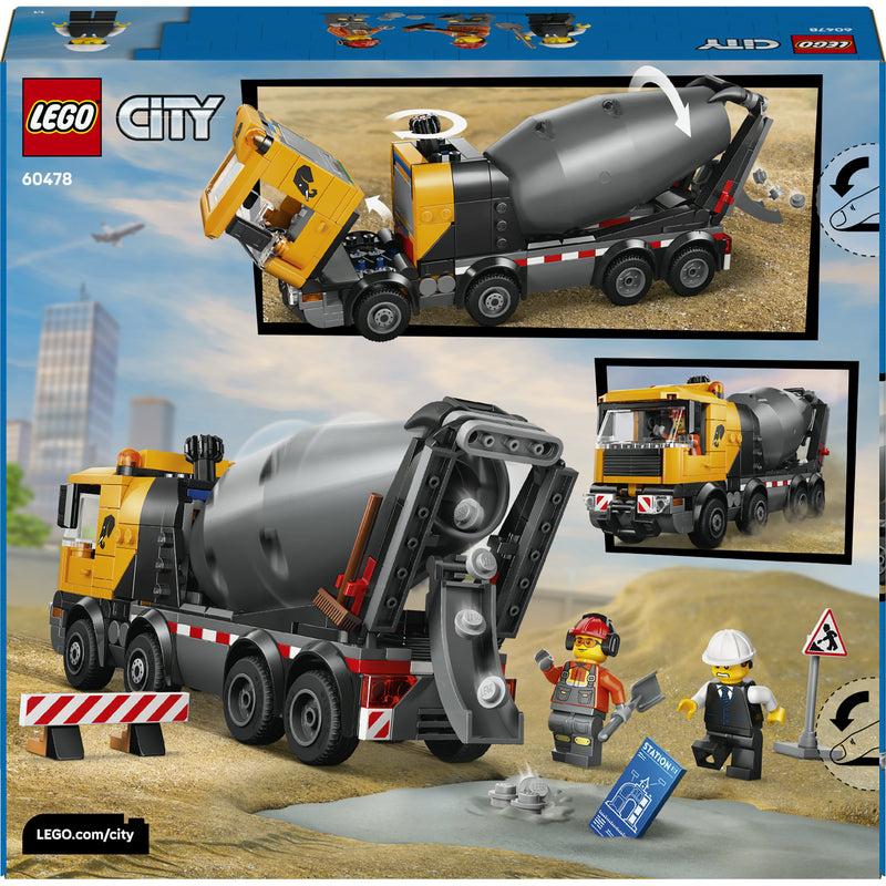 Afbeelding laden in galerijviewer, Lego city great vehicles - cementwagen - 6+ jaar - inclusief figuren
