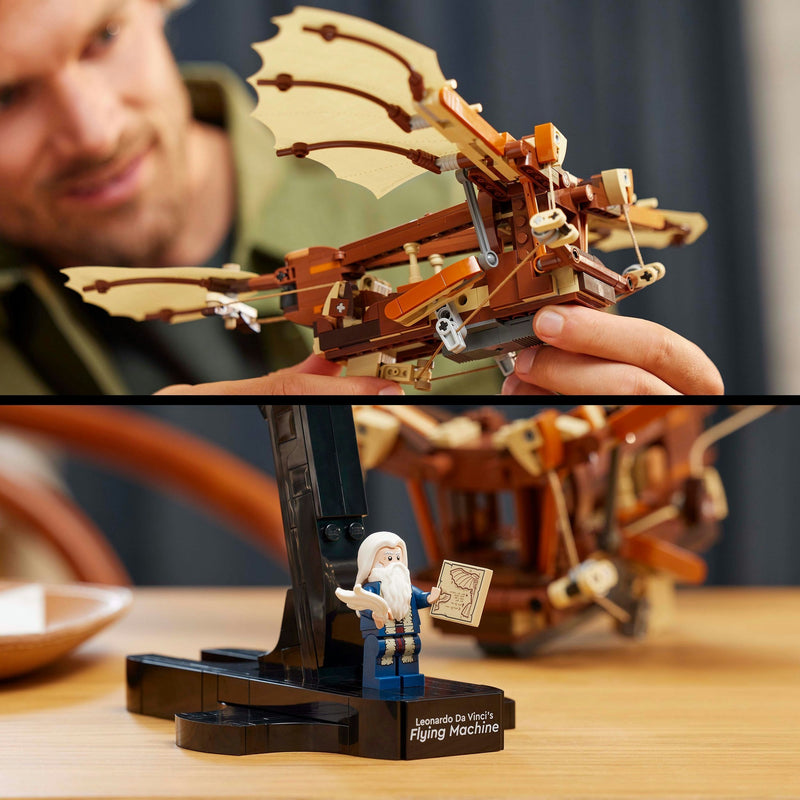 Afbeelding laden in galerijviewer, Lego icons de vliegmachine van leonardo da vinci - 10363
