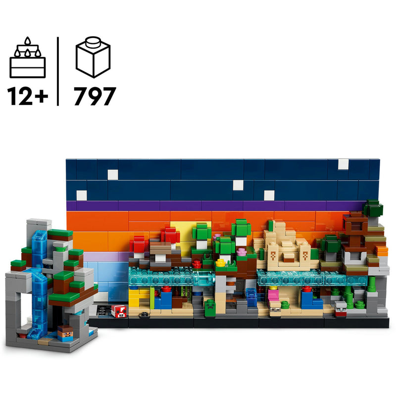 Afbeelding laden in galerijviewer, Lego minecraft 21589 minibiomen
