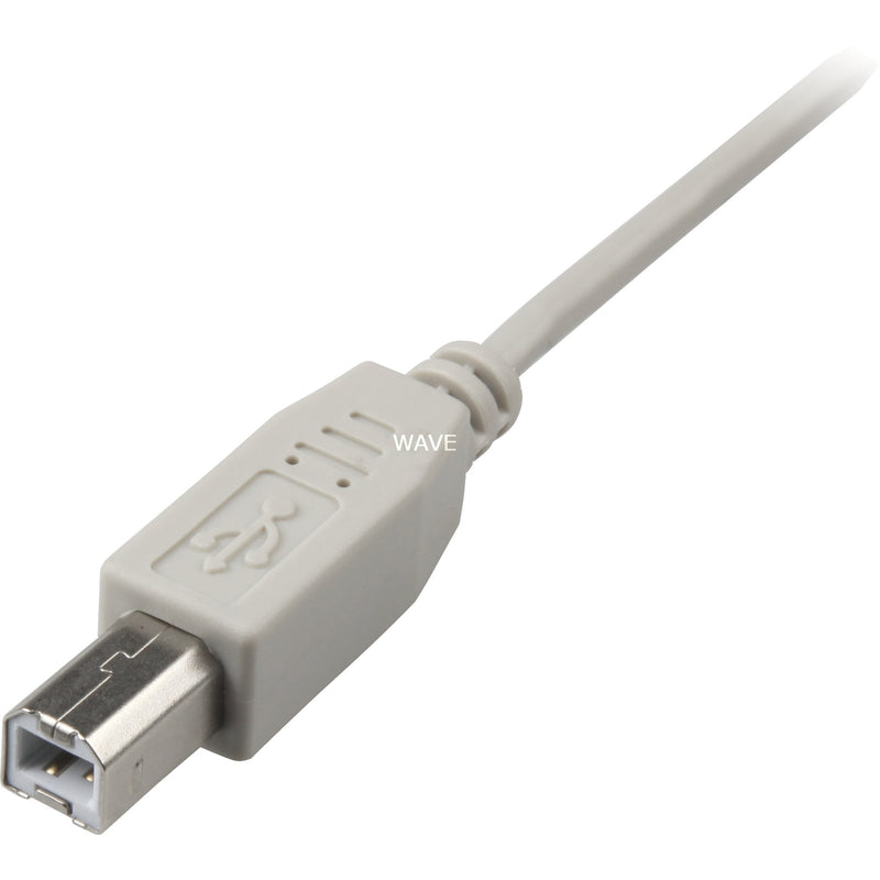 Afbeelding laden in galerijviewer, Sharkoon usb-a 2.0 naar usb-b kabel (grijs, 0,5 meter)
