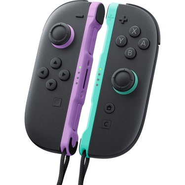 Nintendo joy-con 2 controllerset (lichtpaars lichtgroen)