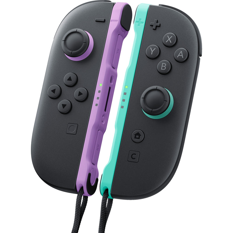 Afbeelding laden in galerijviewer, Nintendo joy-con 2 controllerset (lichtpaars lichtgroen)
