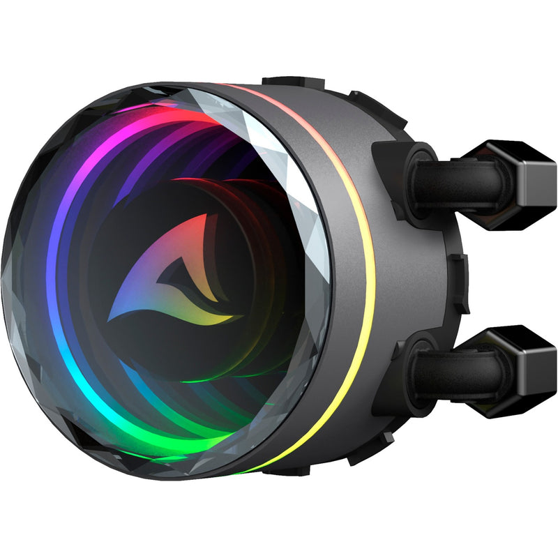 Afbeelding laden in galerijviewer, Sharkoon s80 rgb waterkoeling (zwart, 4-pins pwm fan-connector)
