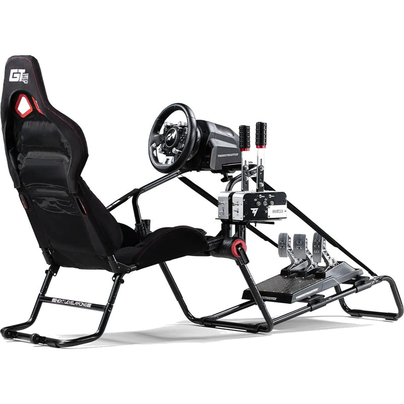Afbeelding laden in galerijviewer, Next level racing gt lite pro foldable racing simulator (zwart)
