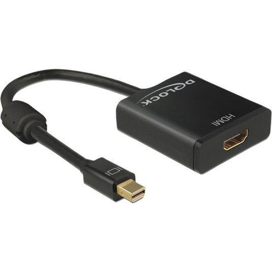 Delock mini displayport > hdmi adapter (zwart, 0,2 meter, 4k)