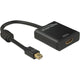 Delock mini displayport > hdmi adapter (zwart, 0,2 meter, 4k)