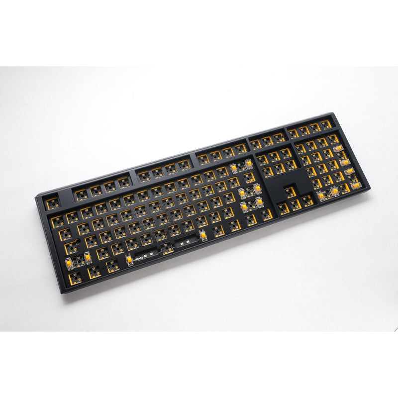 Afbeelding laden in galerijviewer, Ducky one 3 ansi layout barebone rgb mechanisch toetsenbord (zwart, us lay-out (qwerty), 100%, rgb leds, hot swap, barebone)
