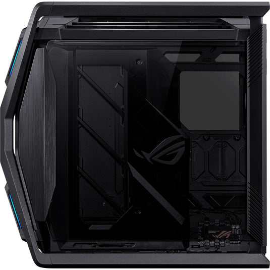 Asus rog hyperion gr701 big tower behuizing (zwart | 4x usb-a | 2x usb-c | rgb | tempered glass)