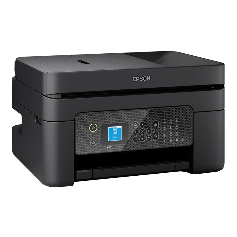 Afbeelding laden in galerijviewer, Epson workforce wf-2930dwf all-in-one inkjetprinter met faxfunctie (zwart, scannen, kopiëren, faxen, wi-fi)
