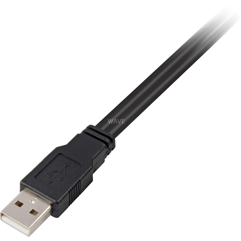 Afbeelding laden in galerijviewer, Delock y-kabel 2x usb-a 2.0 male > 1 x usb-a 2.0 female splitterkabel (zwart rood, 0,2 meter)
