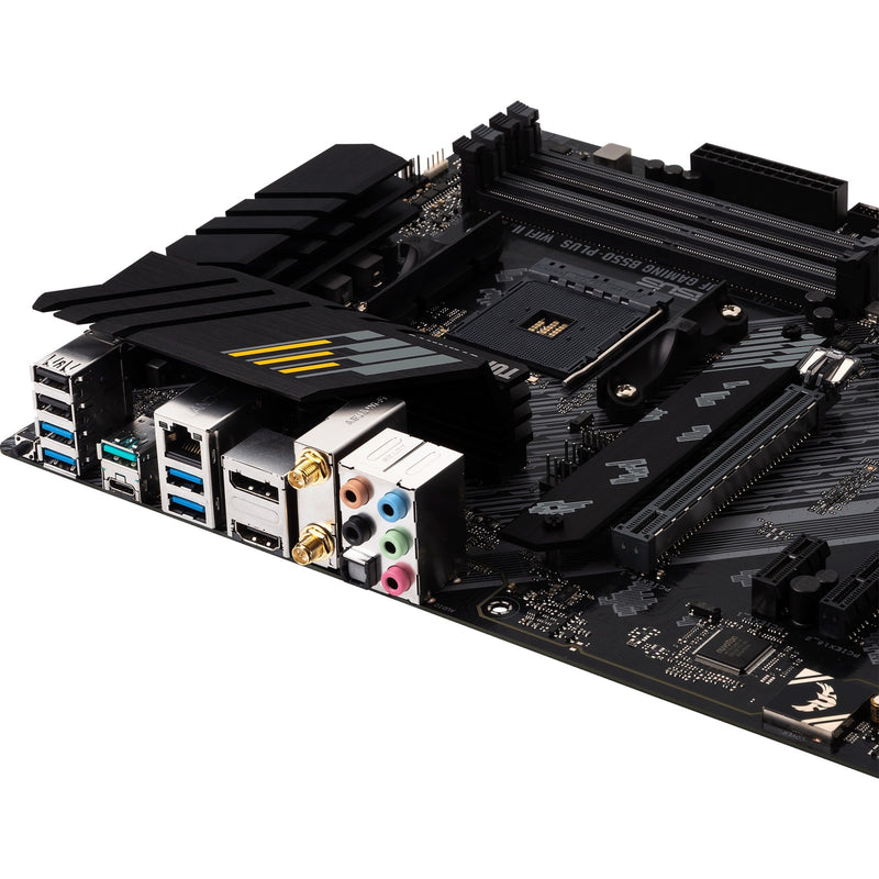 Afbeelding laden in galerijviewer, Asus tuf gaming b550-plus wifi ii socket am4 moederbord (zwart, raid, gb-lan, wi-fi 6, bt, sound, atx)
