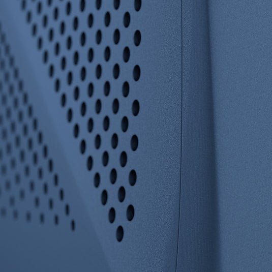 Fractal design era 2 midnight blue mini tower behuizing (donkerblauw | 2x usb-a | 1x usb-c)