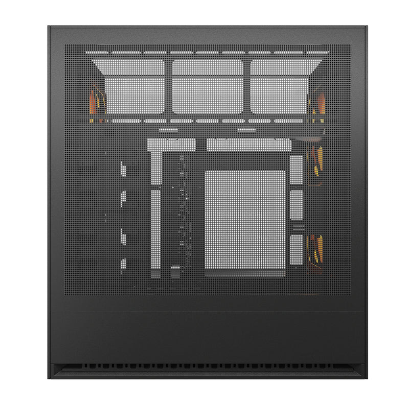Afbeelding laden in galerijviewer, Cougar omnyx midi tower behuizing (zwart | 4x usb-a | 2x usb-c | tempered glass)
