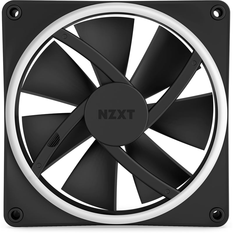 Afbeelding laden in galerijviewer, Nzxt f140 rgb duo case fan (zwart, 140 x 140 x 25 mm, pwm, zonder controller)
