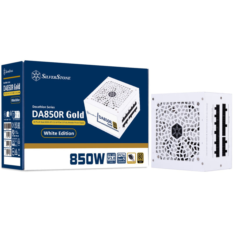 Afbeelding laden in galerijviewer, Silverstone sst-da850r-gma-www modulaire 850 watt voeding (wit, 4x pcie)
